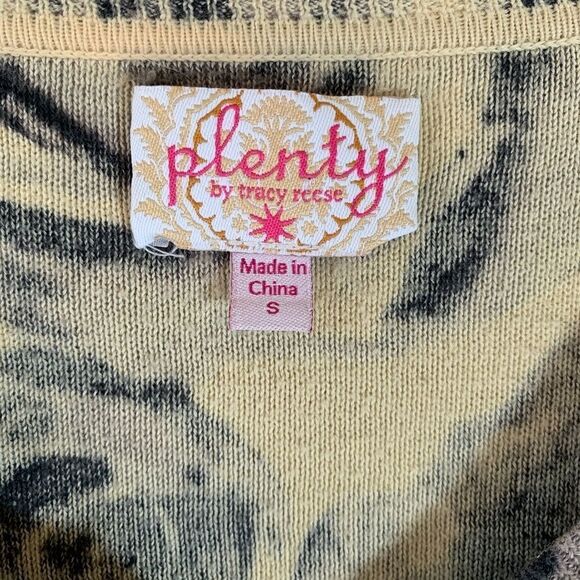 Plenty/Tracy Reese Bluebells Awaken Sweater Sz S - Picture 3 of 4